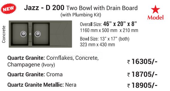 Kitchen Sink - Jazz D200